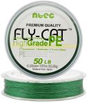 Шнур NTEC Fly Cat - Green - 137 метрів