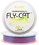 Шнур NTEC Fly Cat - Multicolor - 274 метра