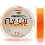 Шнур NTEC Fly Cat - Orange - 137 метрів