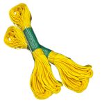 Шнур поліпропіленовий (кручений) мультифіламентний - Жовтий - 20 м