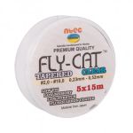 Шок лідер Ntec FlyCat Clear – 75 метрів (5x15)