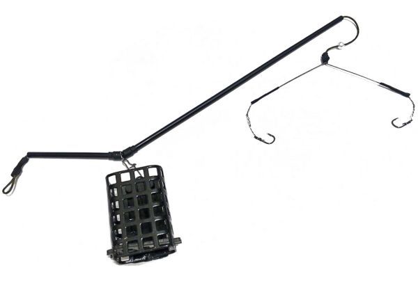 Готовая снасть Фидер Спутник с противозакручивателем и коромыслом