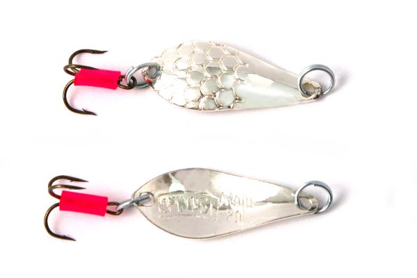 Блешня Spinnex Atom - 4 г - Що коливається - З лускою - Срібло