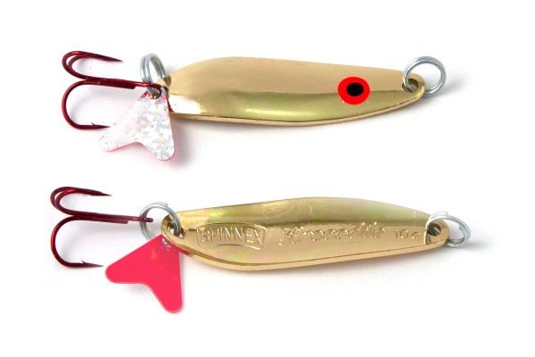 Блешня Spinnex Krocodile - Що коливаються - Очі червоні - Золото