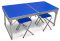 Стіл посилений + 4 стільці - Megastrike - Синій