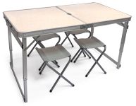 Стіл посилений + 4 стільця Китай - Білий