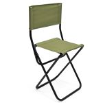 Стілець розкладний Ралф "Рибак" зі спинкою - Хакі