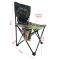 Стілець "Зонт" туристичний зі спинкою та боковою кишенею Megastrike - SH9-3-15 - 38х38х65 см - Дубок
