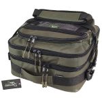 Подвійна сумка Twin Point для снастей та аксесуарів - ПрофМонтаж - 2 яруси - 31х32х20 см - Хакі
