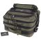 Подвійна сумка Twin Point для снастей та аксесуарів - ПрофМонтаж - 2 яруси - 31х32х20 см - Хакі