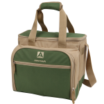 Сумка-холодильник з набором посуду Арктика - На 3 персони - Зелений - 13,5 л