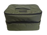 Сумка Molitrix для оснасток та технопланктону на товстолоба - Подвійна - 33x23x19 см - Олива