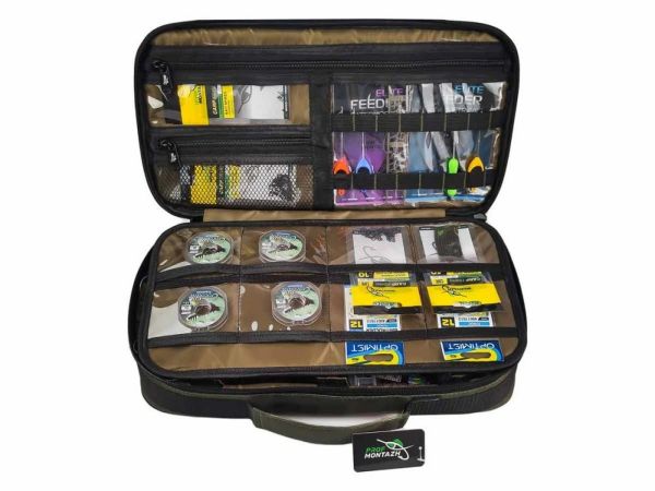 Сумка-органайзер Tackle Bag FFC для аксессуаров и кормушек - На 6 отделений - ПрофМонтаж