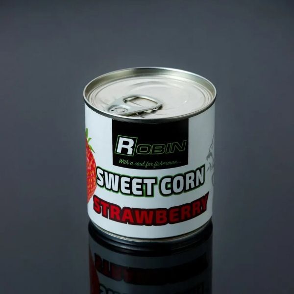 Кукурудза цукрова Sweet Corn Robin - Полуниця - з/б 200 мл