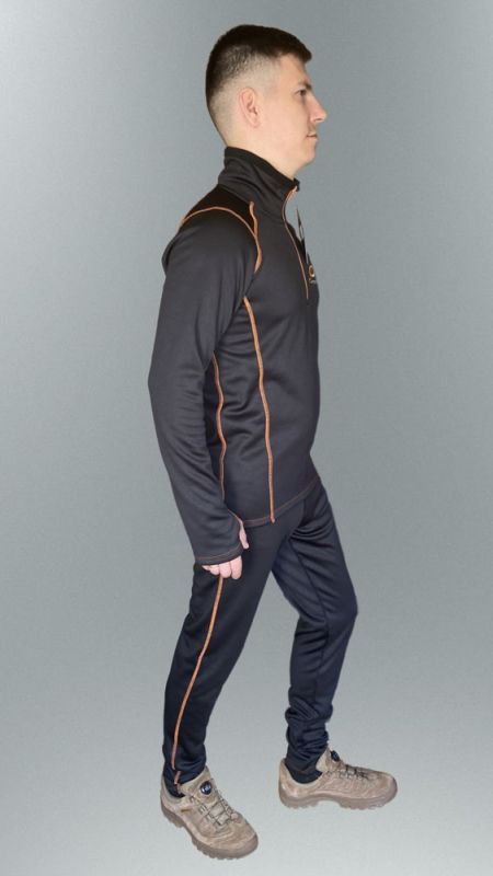 Термобілизна Carpe Diem "Northtec Fleece" Тип 2 - Чорний