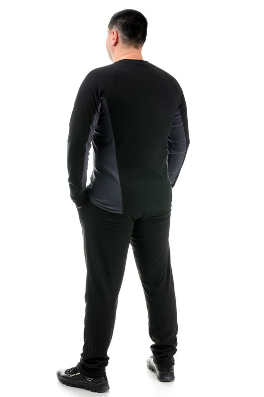 Термобілизна Carpe Diem "Perfomance" - Мікрофліс - Чорно-сірий
