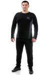 Термобілизна Carpe Diem "Perfomance" - Мікрофліс - Чорно-сірий