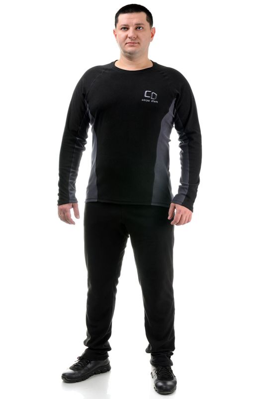 Термобілизна Carpe Diem "Perfomance" - Мікрофліс - Чорно-сірий