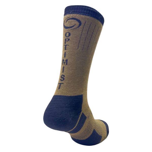 Термошкарпетки Carpe Diem "Optimist" Merino - Зимові - Високі - Вовна - Койот-чорні