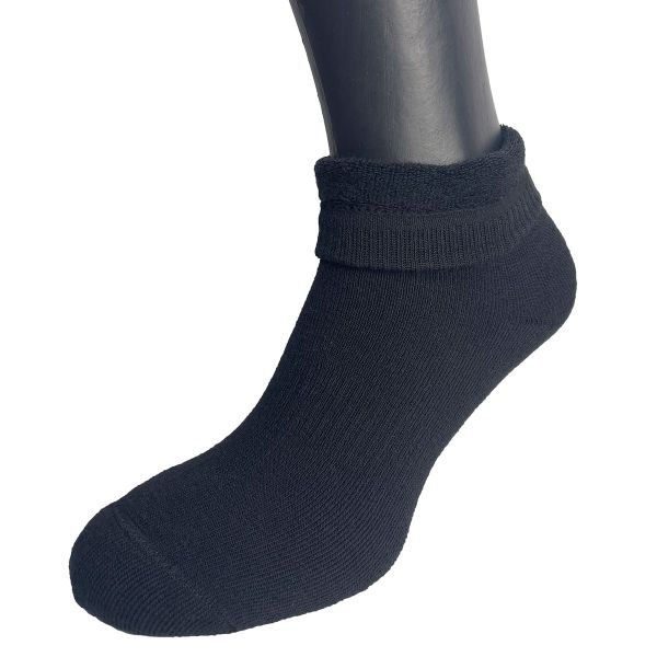 Термошкарпетки Carpe Diem "Optimist" "Меринос - Зимові - Укорочені - Вовна - Чорні