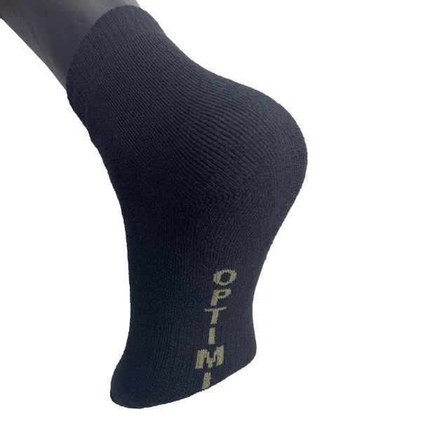 Термошкарпетки Carpe Diem "Optimist" "Меринос - Зимові - Укорочені - Вовна - Чорні