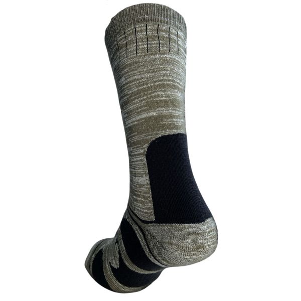 Термоноски Carpe Diem "Optimist" Конопля - Трекінгові - Зимові - Сіро-зелений