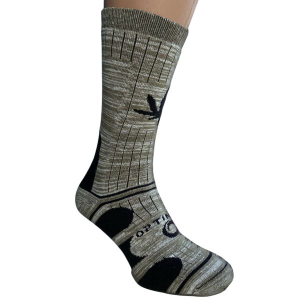 Термоноски Carpe Diem "Optimist" Конопля - Трекінгові - Зимові - Сіро-зелений