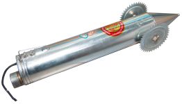 Торпеда для протягування сітки під льодом - Металева