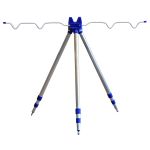 Трипод для вудлищ - Підставка для риболовлі на 5 вудилищ