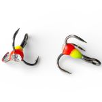 Трійник з краплею Anvi - Колір 1 Зелено-Червоний - Камінь білий