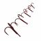Трійник Fishing ROI Treble Hook T-2 RED - Корея - 5 шт/уп