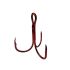 Трійник Fishing ROI Treble Hook T-2 RED - Корея - 5 шт/уп