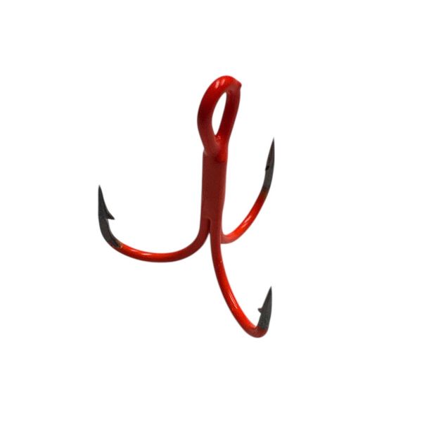 Трійник Fishing ROI Treble Hook T-4 UV Orange BC - Корея - 5 шт/уп