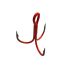 Тройник Fishing ROI Treble Hook T-4 UV Orange BC - Корея - 5 шт/уп