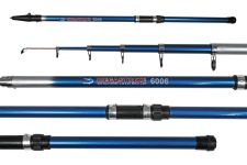 Вудилище MegaStrike 6006 - З кільцями - Склопластик - 6 м