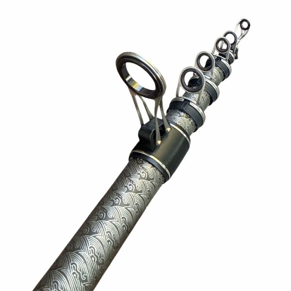 Вудлище на бічний кивок силове карбон Winner Original Bolo Profi 10H - З кільцями - Телескопічне - 5,4 м