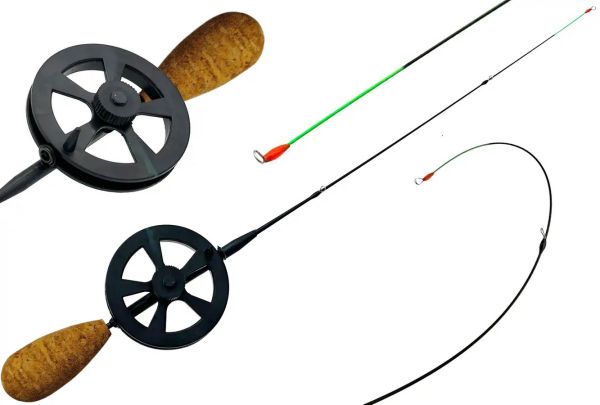 Вудка зимова Akara Finezza PRO NEW - 0,7-2,8 г - Карбон - Чорний