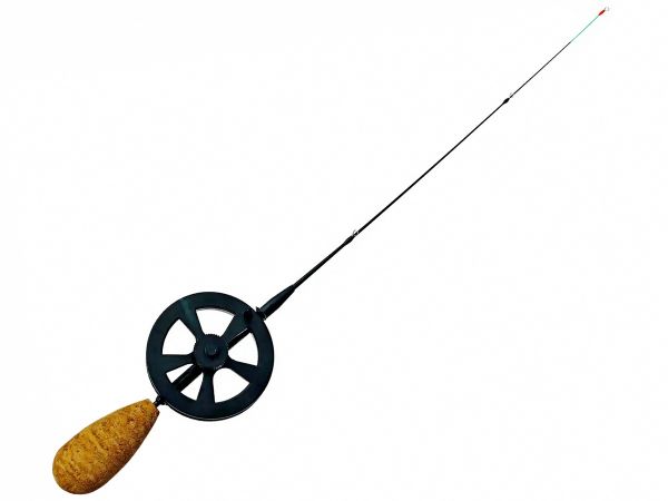 Вудка зимова Akara Finezza PRO NEW - 0,7-2,8 г - Карбон - Чорний