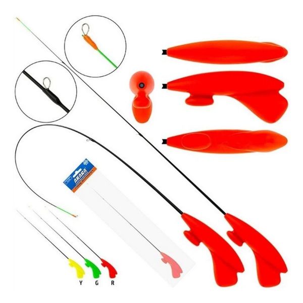 Удочка зимняя Akara RHS-Y3 безкивковая - Red (Красный)