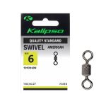 Вертлюг Kalipso Swivel American-1010 06BN - №6 - Чорний нікель - 27 кг - 12 шт/уп