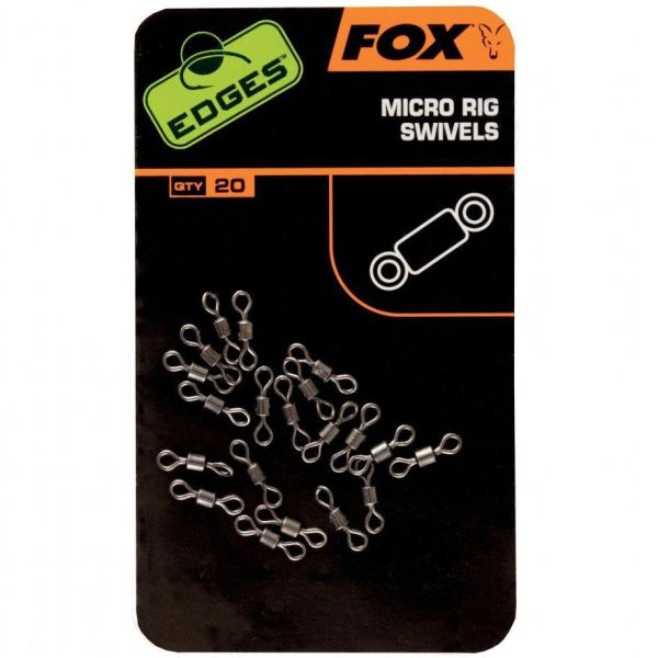 Вертлюг Fox EDGES Micro Rig Swivels Micro - 20 шт/уп