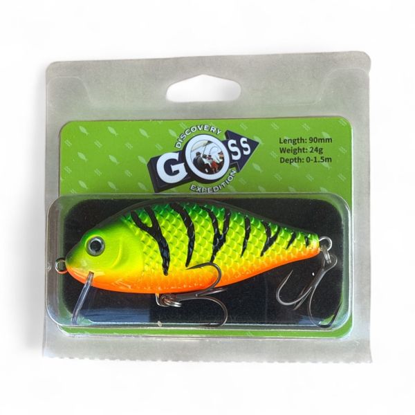 Воблер Karas Goss - 9см/24гр (0-1,5м) - Floating - Шумовий