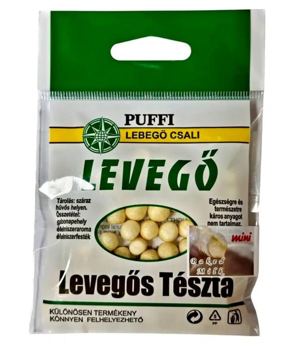 Тісто Puffi Levego - Mini - 10 г - Топлене молоко
