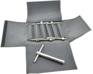 Ввертиши для зимового намету Anvi у сумці - 6 шт./уп - Ø16 мм - Титан