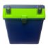 Ящик для зимової риболовлі - Синьо-салатовий - Україна