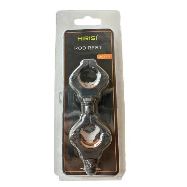 Задній тримач HIRISI для вудлищ - На магніті - AC140 - Чорний