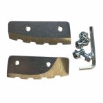 Запасні ножі для пластикового шнека - Ø150 мм - 150R праве обертання - Сталь