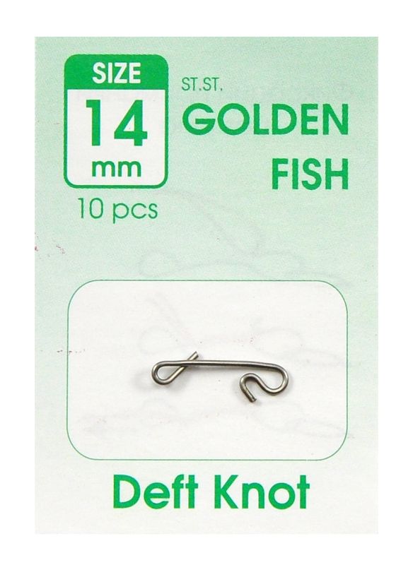 Застежка безузловая Golden Fish - Deft knot - 10 шт/уп