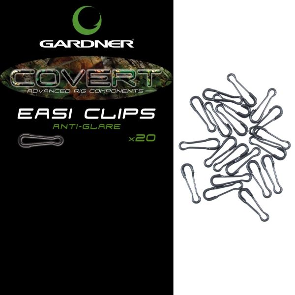 Застібка Gardner Covert Easi Clips anti-glare - 20 шт/уп
