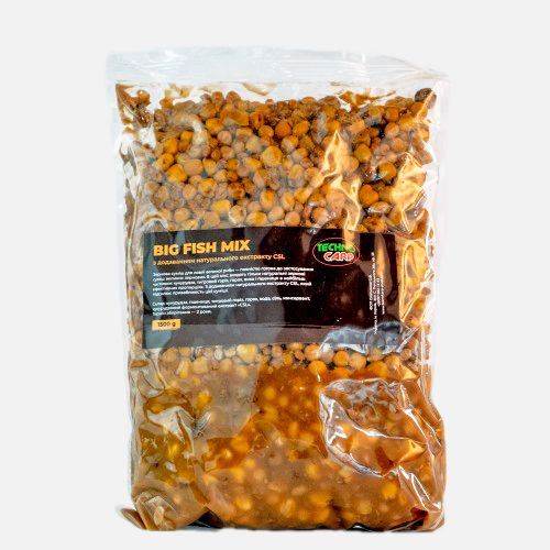 Зернова суміш Технокарп - Big Fish Mix+CSL - 1.5 кг
